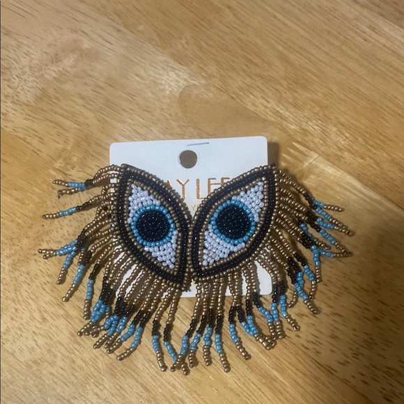 Jewelry - Boho evil eye Earrings